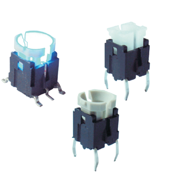 C601A SERIES 6*6mm led tact switch