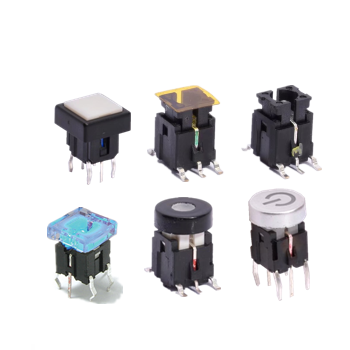 C601B SERIES 6*6mm led tact switch
