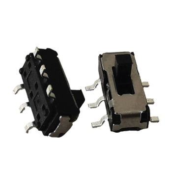 LSS-08 series 6 pin mini slide switch